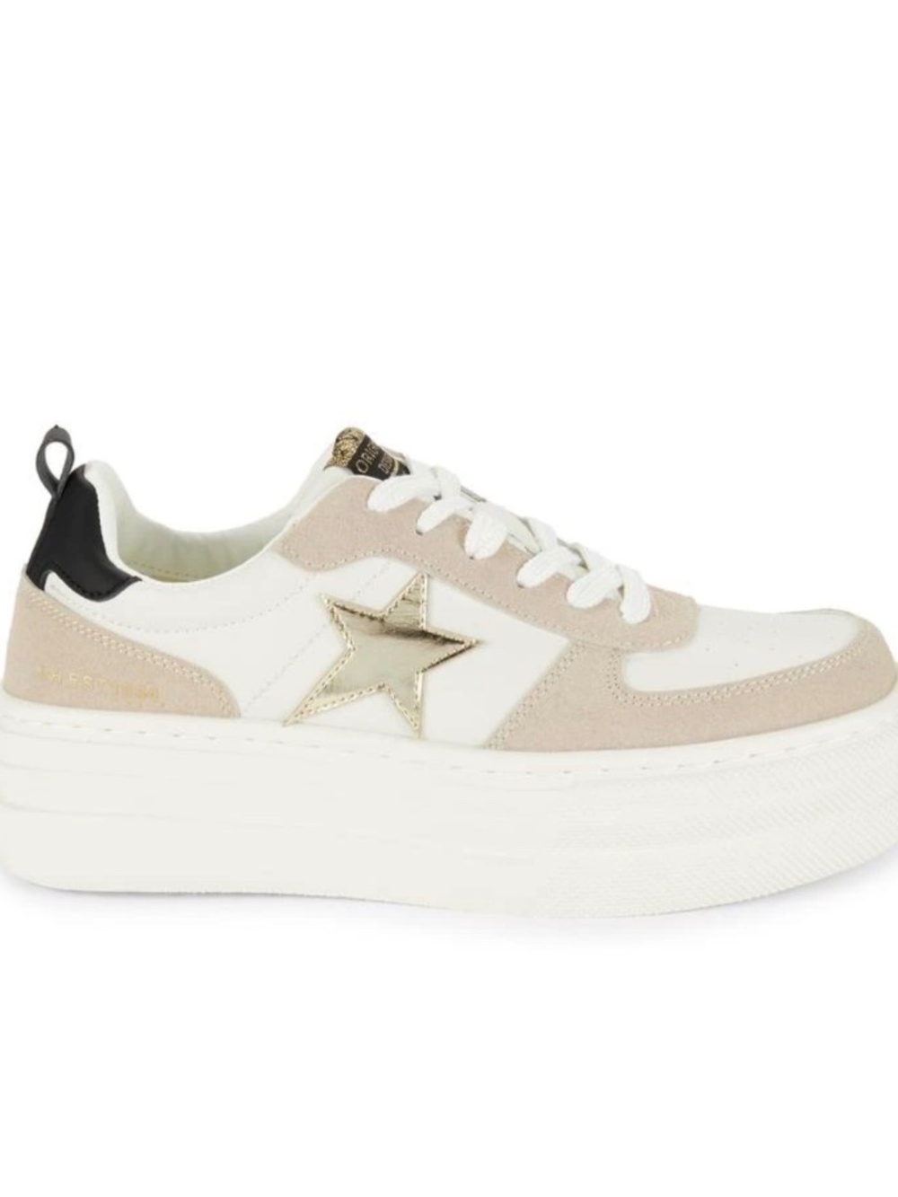 Vintage Havana - Kayla Metallic Print Calf Hair Sneakers
